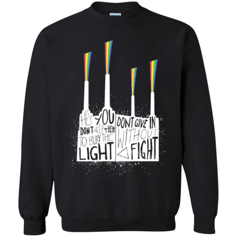 Hey you, don't help them to bury the light Don't give in without a fight Pink Floyd Shirt