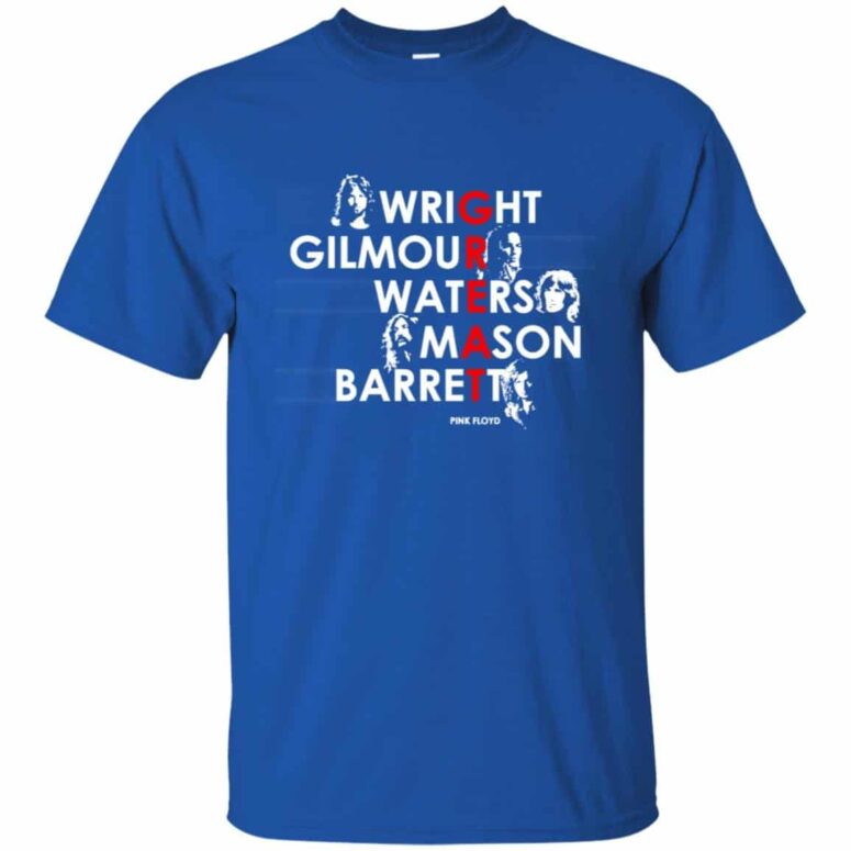 Great Wright Gilmour Waters Mason Barrett Pink Floyd Shirt Great Wright Gilmour Waters Mason Barrett Pink Floyd Shirt