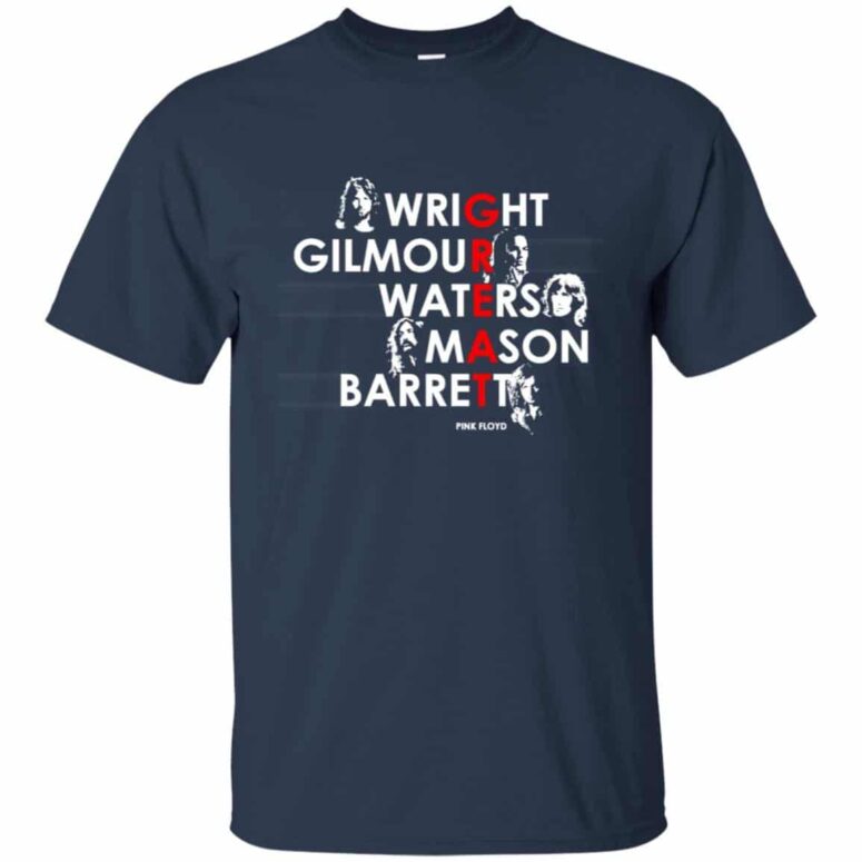 Great Wright Gilmour Waters Mason Barrett Pink Floyd Shirt Great Wright Gilmour Waters Mason Barrett Pink Floyd Shirt