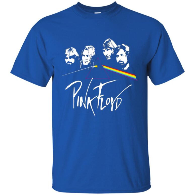 Full Band The Dark Side of the Moon Pink Floyd Shirt Full Band The Dark Side of the Moon Pink Floyd Shirt