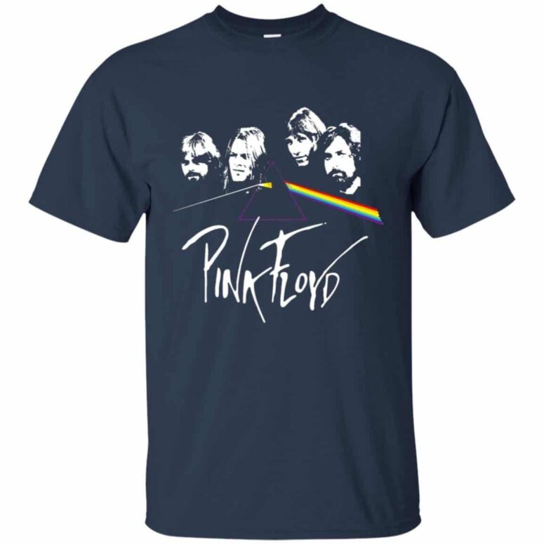 Full Band The Dark Side of the Moon Pink Floyd Shirt Full Band The Dark Side of the Moon Pink Floyd Shirt