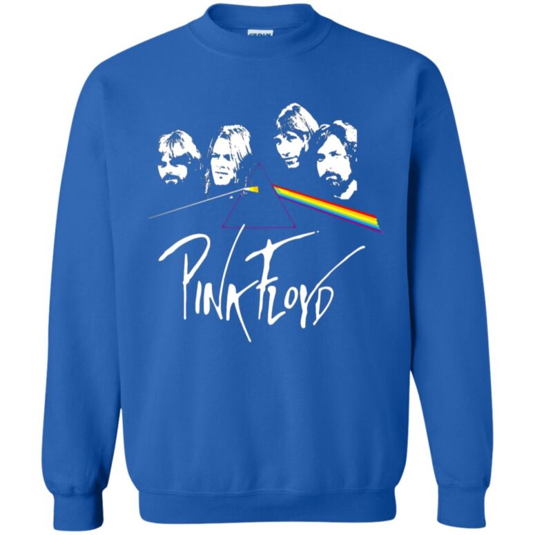Full Band The Dark Side of the Moon Pink Floyd Shirt Full Band The Dark Side of the Moon Pink Floyd Shirt