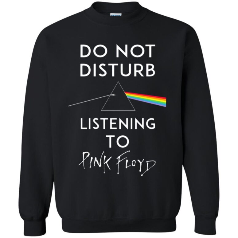 Do Not Disturb listening to Pink Floyd Shirt Do Not Disturb listening to Pink Floyd Shirt