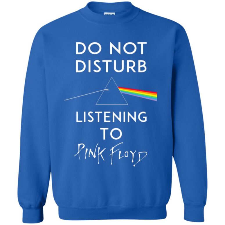 Do Not Disturb listening to Pink Floyd Shirt Do Not Disturb listening to Pink Floyd Shirt
