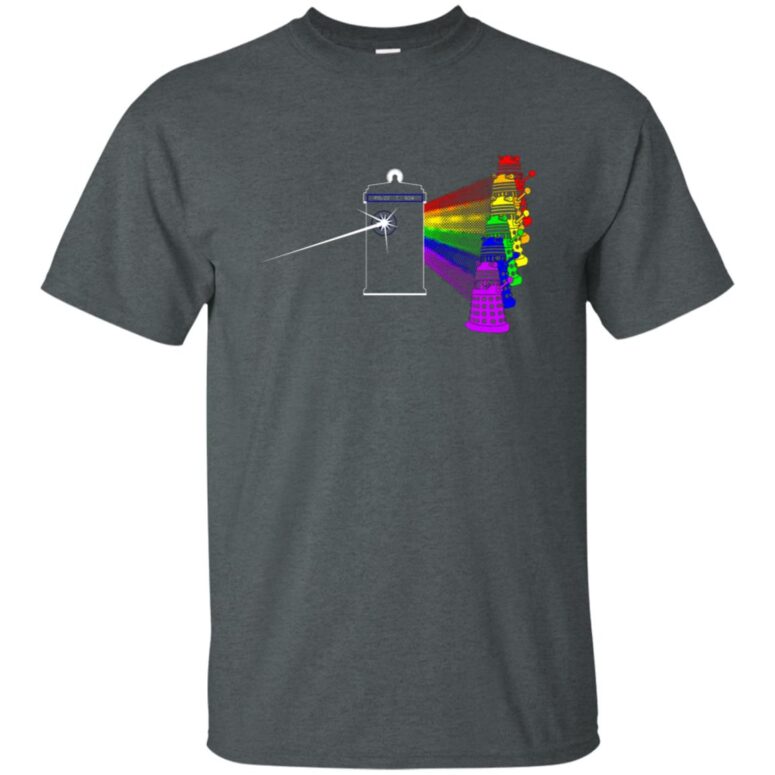 Dalek Side of the Moon Pink Floyd Shirt
