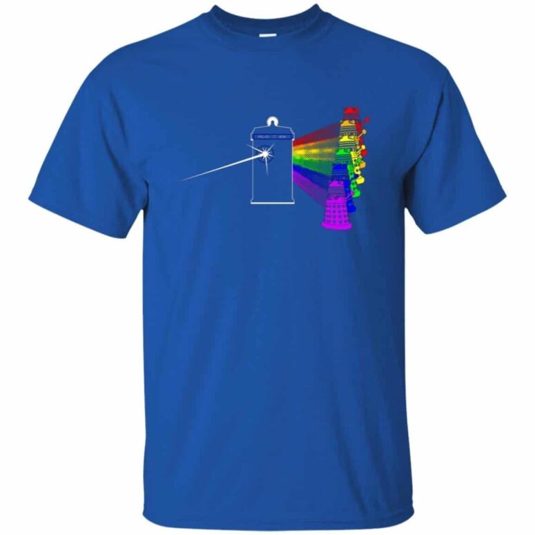 Dalek Side of the Moon Pink Floyd Shirt