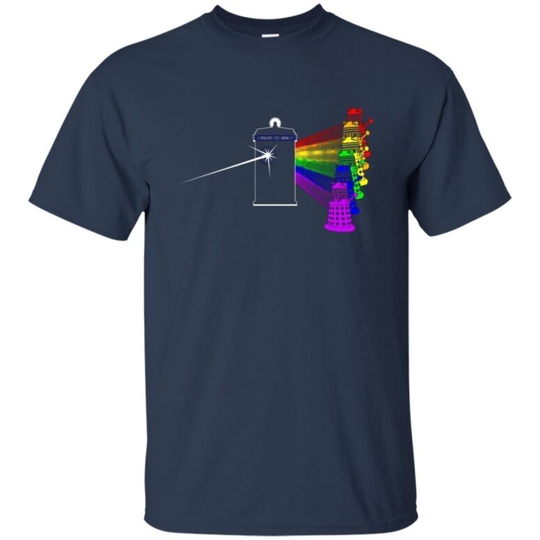 Dalek Side of the Moon Pink Floyd Shirt