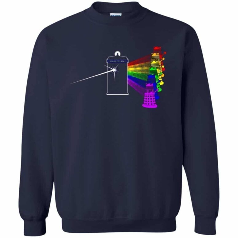 Dalek Side of the Moon Pink Floyd Shirt