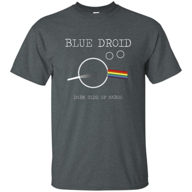Blue Droid - Dark Side Of Naboo - Pink Floyd Shirt