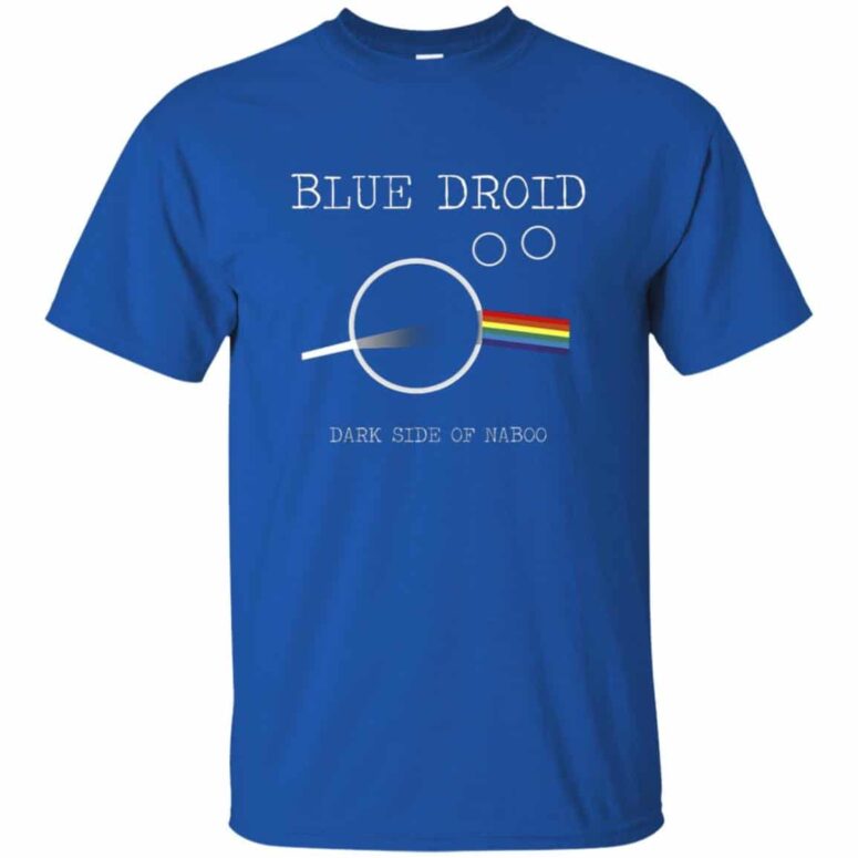Blue Droid - Dark Side Of Naboo - Pink Floyd Shirt