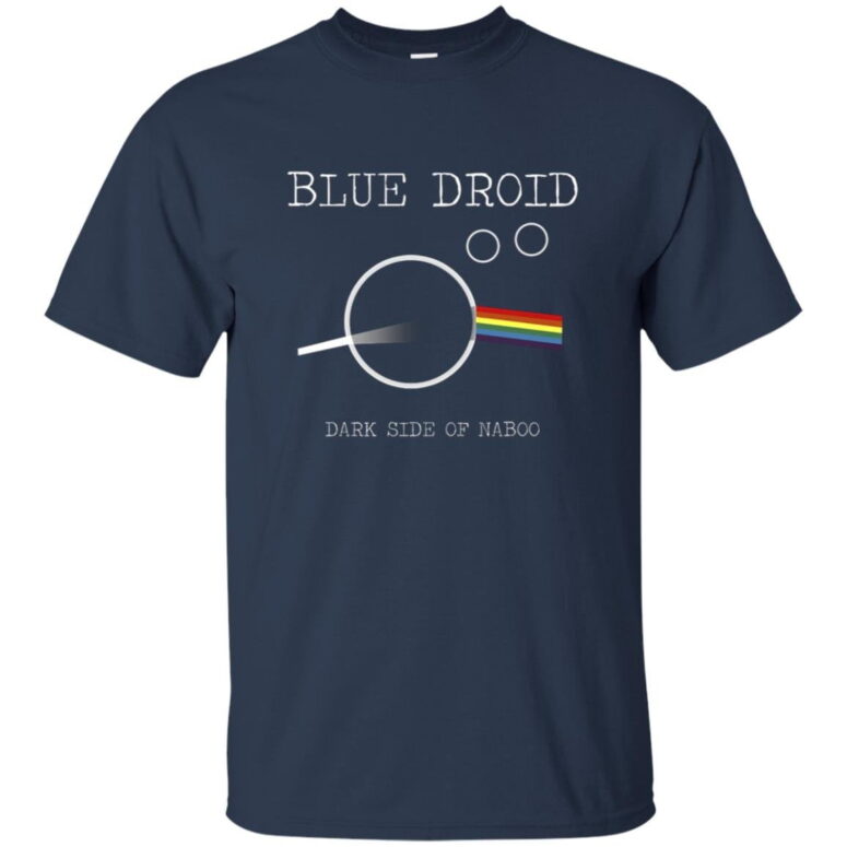 Blue Droid - Dark Side Of Naboo - Pink Floyd Shirt