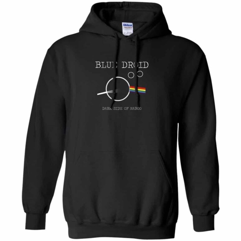 Blue Droid - Dark Side Of Naboo - Pink Floyd Shirt