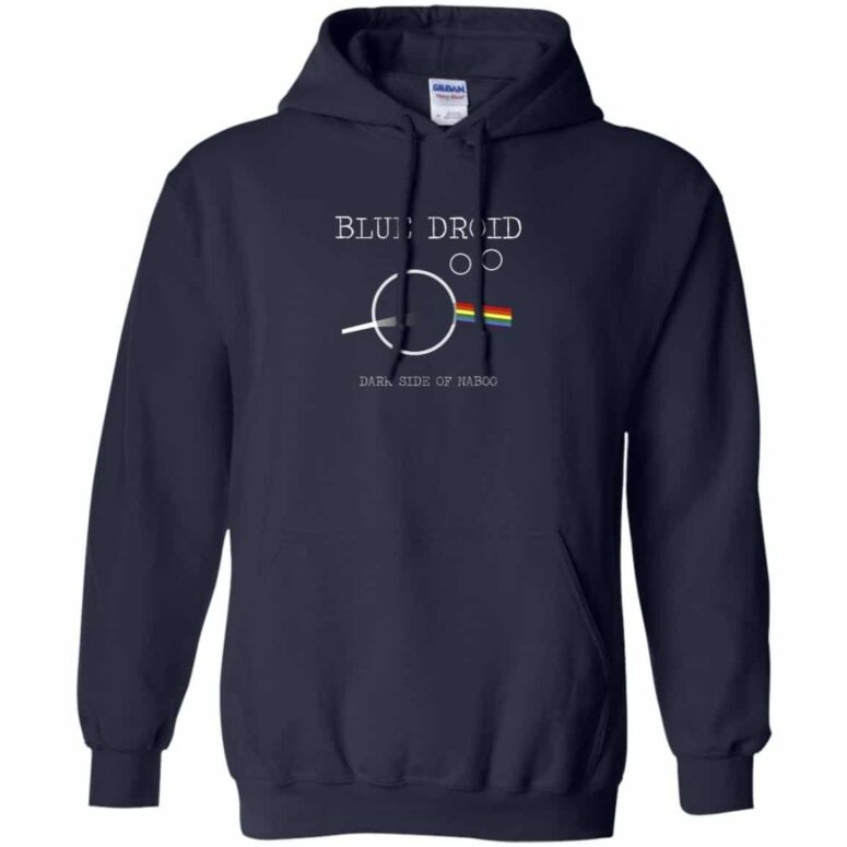 Blue Droid - Dark Side Of Naboo - Pink Floyd Shirt