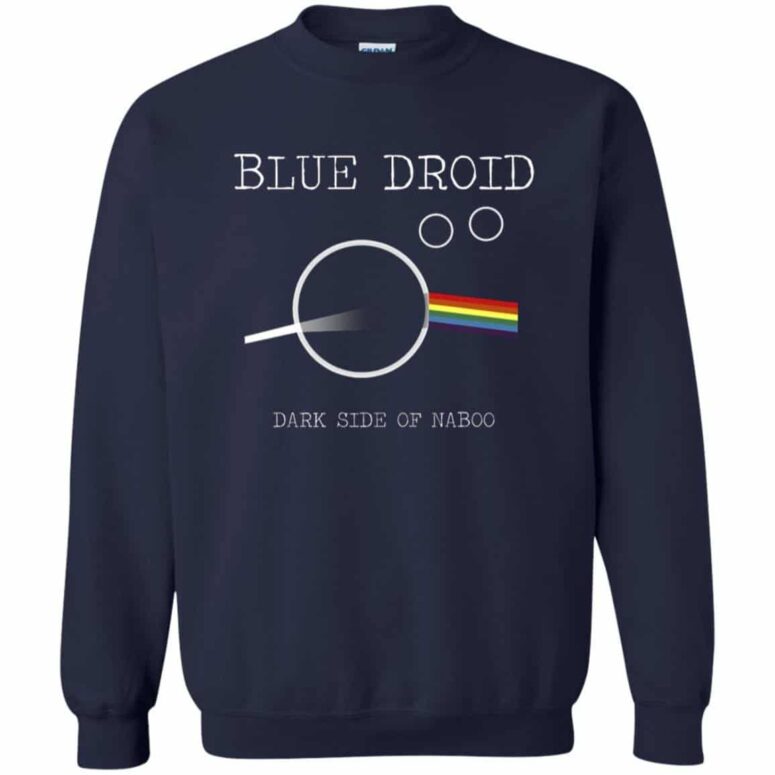 Blue Droid - Dark Side Of Naboo - Pink Floyd Shirt
