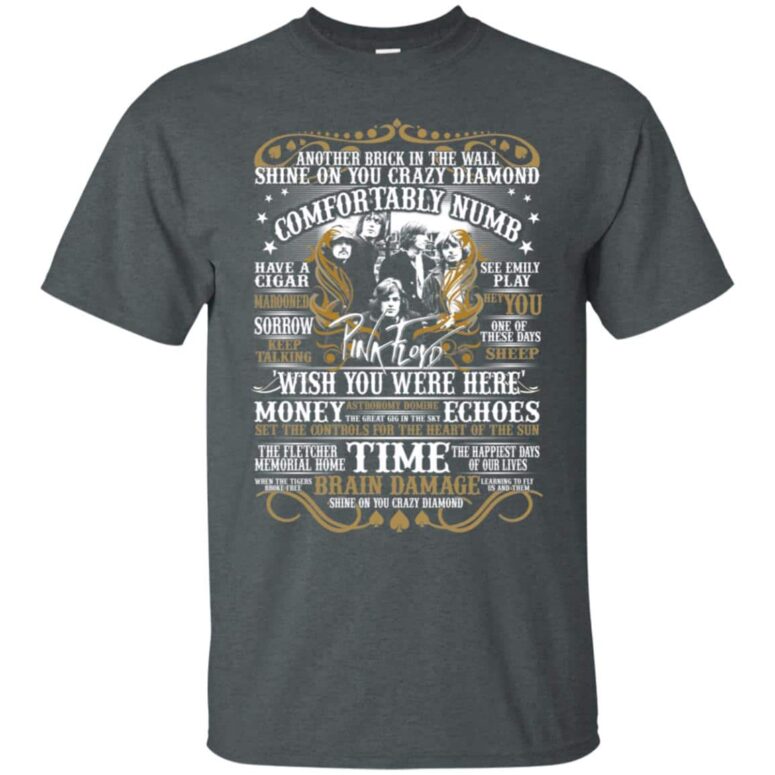 All Time Together All Song Music Pink Floyd Shirt