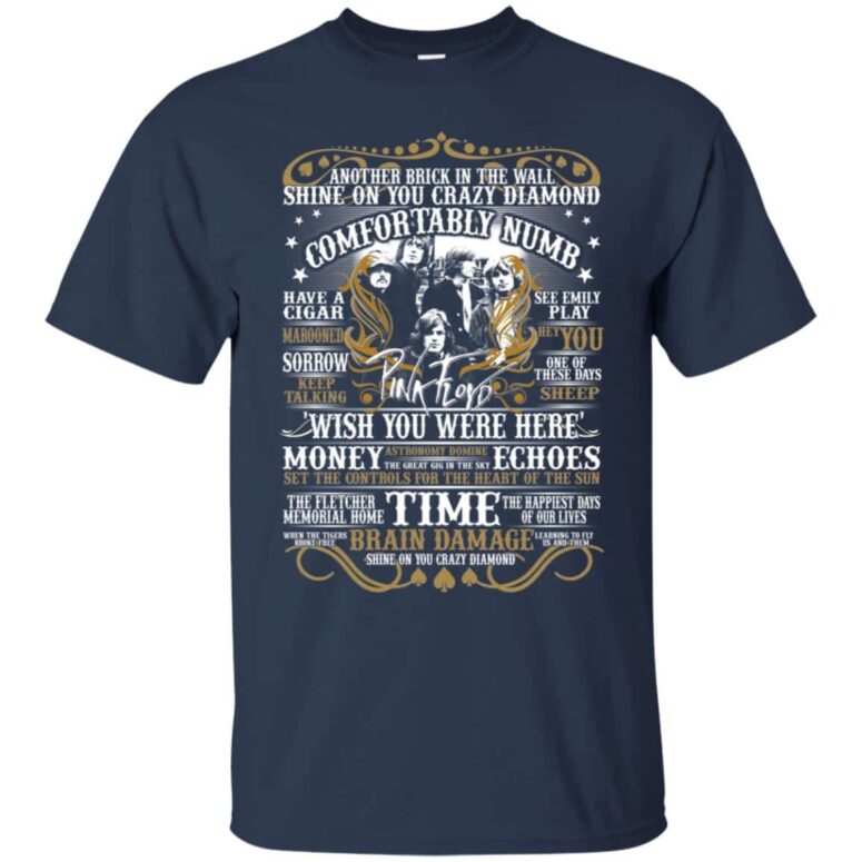 All Time Together All Song Music Pink Floyd Shirt