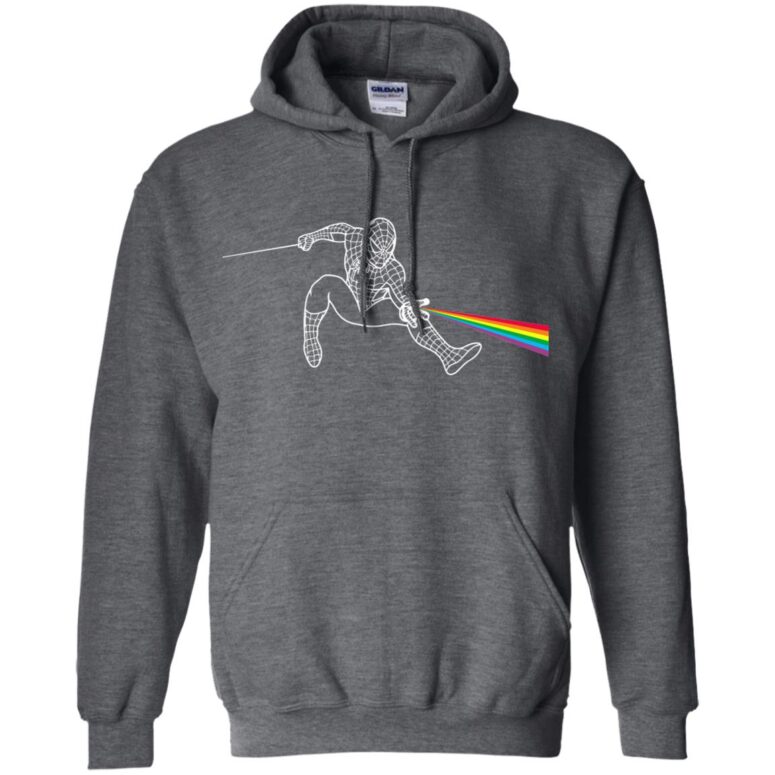 Dark Side Of Spiderman Pink Floyd Shirt