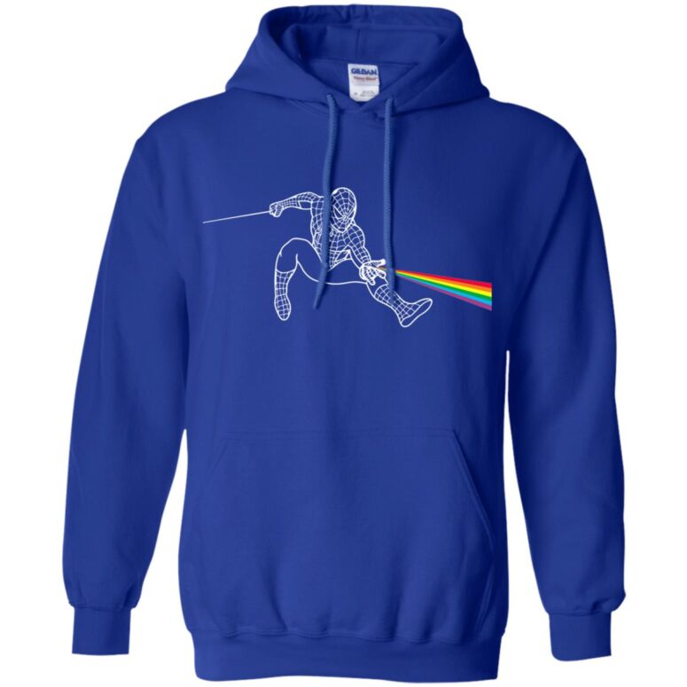 Dark Side Of Spiderman Pink Floyd Shirt