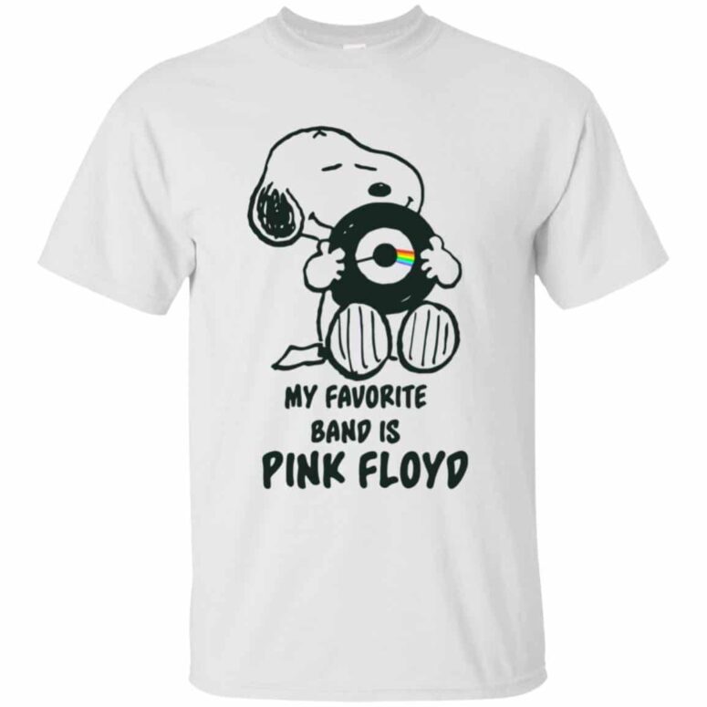 Snoopy My Favourite Band is Pink Floyd Shirt