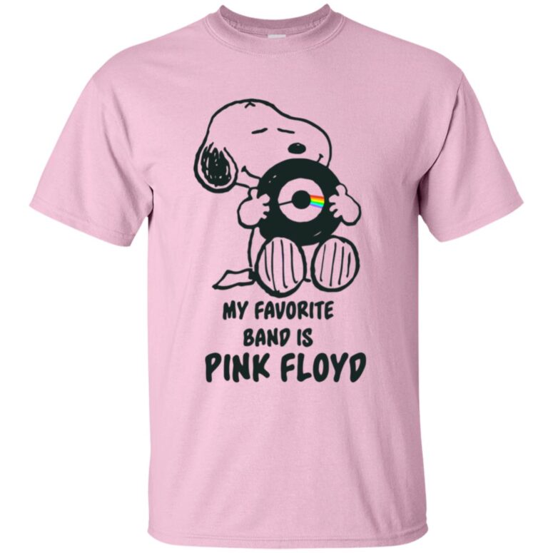 Snoopy My Favourite Band is Pink Floyd Shirt