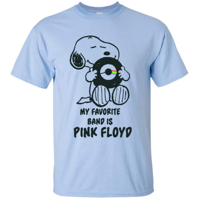 Snoopy My Favourite Band is Pink Floyd Shirt