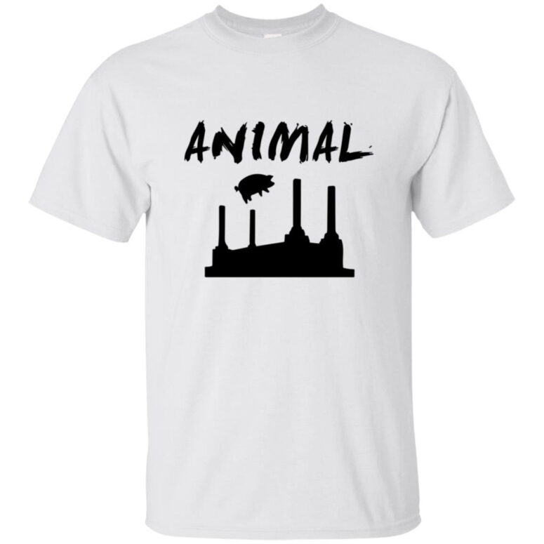 White Animal Pink Floyd Shirt White Animal Pink Floyd Shirt