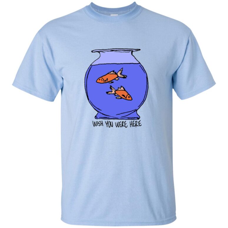 Wish You Were Here Fish in Bowl Pink Floyd Shirt Wish You Were Here Fish in Bowl Pink Floyd Shirt
