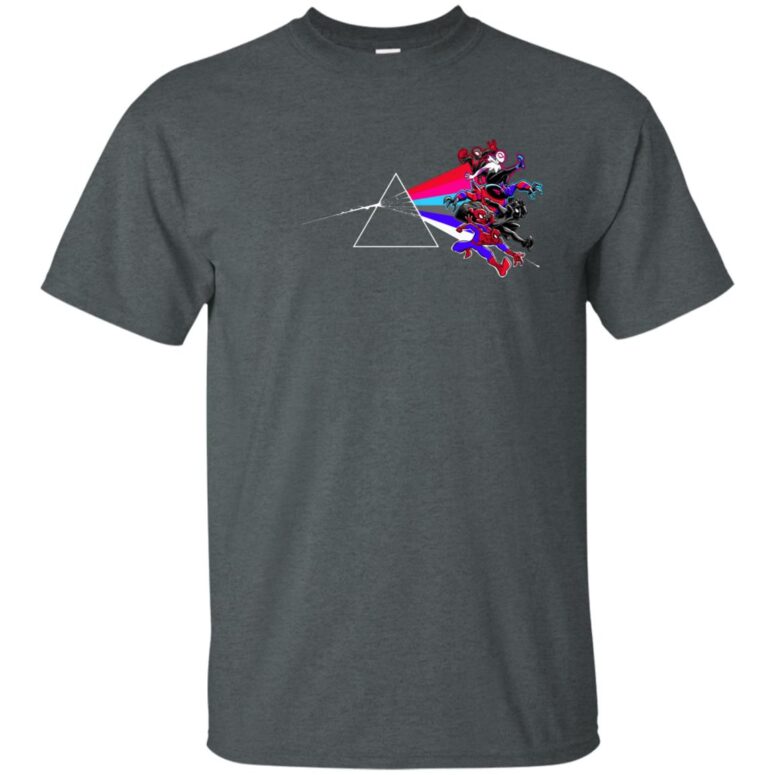 Spider man - Into the Spider-Verse x Pink Floyd - Dark Side Of the Moon Shirt Spider man - Into the Spider-Verse x Pink Floyd - Dark Side Of the Moon Shirt