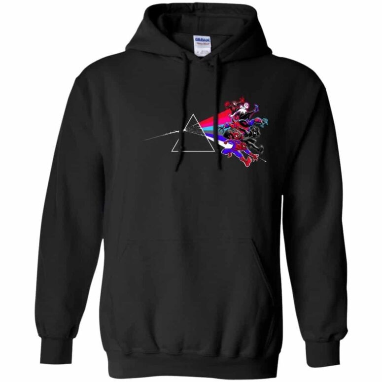Spider man - Into the Spider-Verse x Pink Floyd - Dark Side Of the Moon Shirt Spider man - Into the Spider-Verse x Pink Floyd - Dark Side Of the Moon Shirt