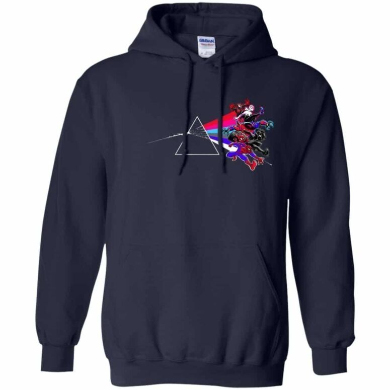 Spider man - Into the Spider-Verse x Pink Floyd - Dark Side Of the Moon Shirt Spider man - Into the Spider-Verse x Pink Floyd - Dark Side Of the Moon Shirt