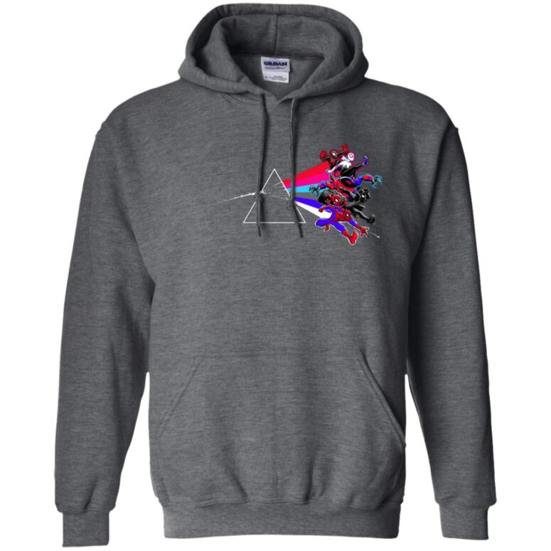 Spider man - Into the Spider-Verse x Pink Floyd - Dark Side Of the Moon Shirt Spider man - Into the Spider-Verse x Pink Floyd - Dark Side Of the Moon Shirt