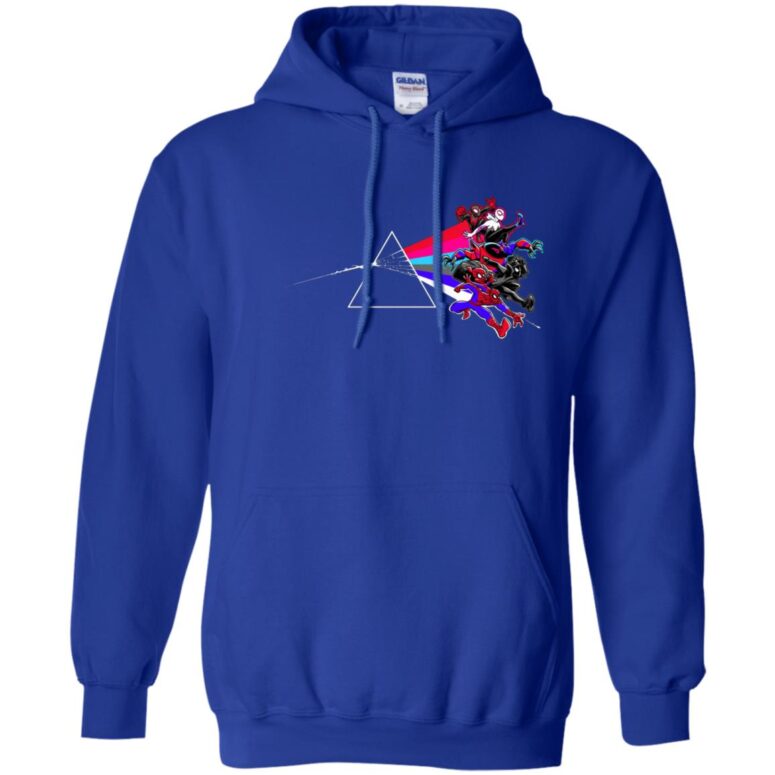 Spider man - Into the Spider-Verse x Pink Floyd - Dark Side Of the Moon Shirt Spider man - Into the Spider-Verse x Pink Floyd - Dark Side Of the Moon Shirt