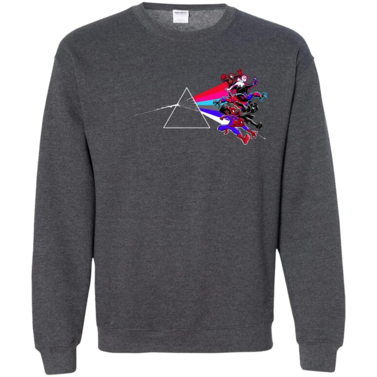 Spider man - Into the Spider-Verse x Pink Floyd - Dark Side Of the Moon Shirt Spider man - Into the Spider-Verse x Pink Floyd - Dark Side Of the Moon Shirt
