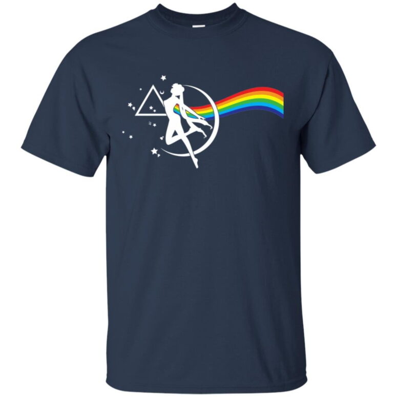 The Dark Side of Sailor Moon Pink Floyd Shirt