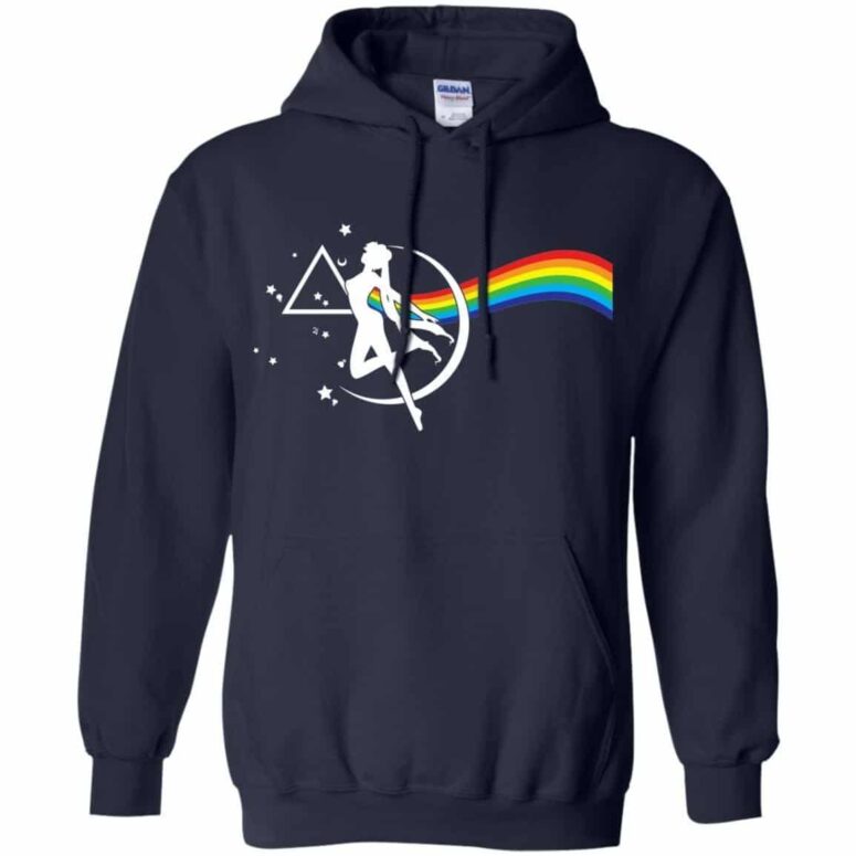 The Dark Side of Sailor Moon Pink Floyd Shirt