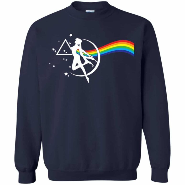 The Dark Side of Sailor Moon Pink Floyd Shirt