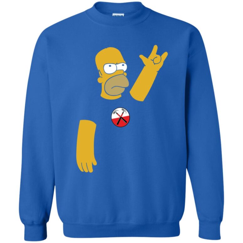 Simpson x The Wall Pink Floyd Shirt