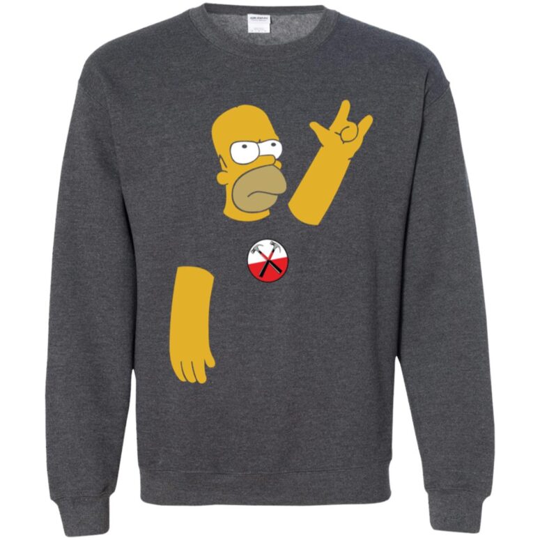 Simpson x The Wall Pink Floyd Shirt