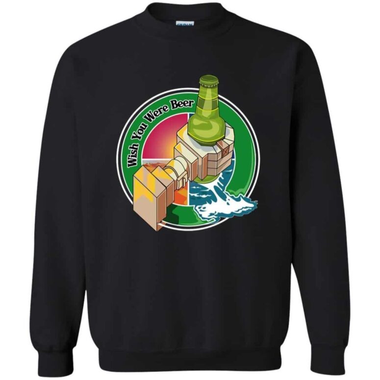 Wish You Were Beer Illustration Pink Floyd Shirt Wish You Were Beer Illustration Pink Floyd Shirt