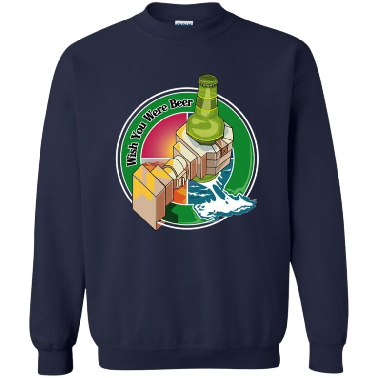 Wish You Were Beer Illustration Pink Floyd Shirt Wish You Were Beer Illustration Pink Floyd Shirt