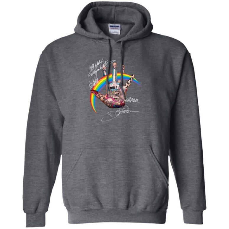 Pink Floyd Rainbow Hand Sign Shirt Pink Floyd Rainbow Hand Sign Shirt