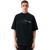 Mockup Tshirt Black Man Front Dark Side Of The Death Star - OtherBrick