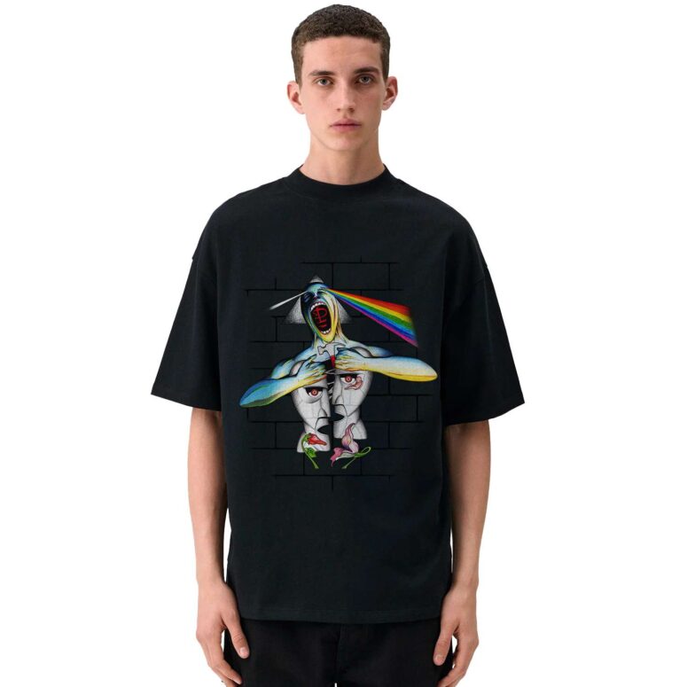 Division Bell 1994 Meets The Dark Side Of The Wall Pink Floyd Shirt