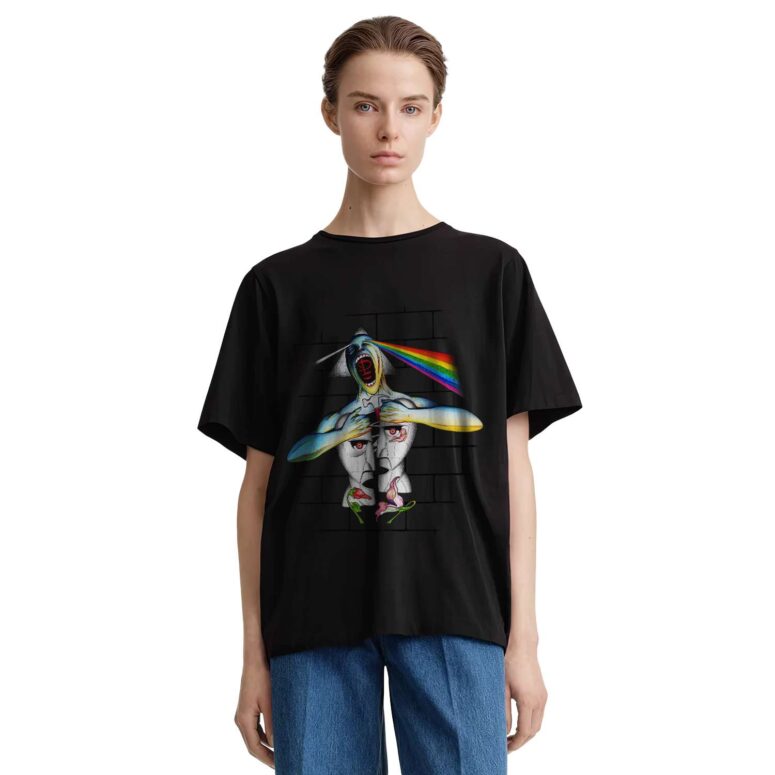 Division Bell 1994 Meets The Dark Side Of The Wall Pink Floyd Shirt