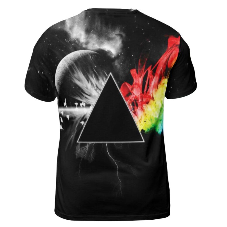 Dark Side Of the Moon in Space Pink Floyd Shirt