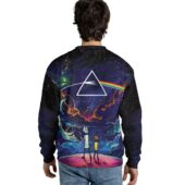 Sweater Back Rick And Morty X Pink Floyd Tshirt Hoodie Sweatshirt Hoodie 3d - OtherBrick