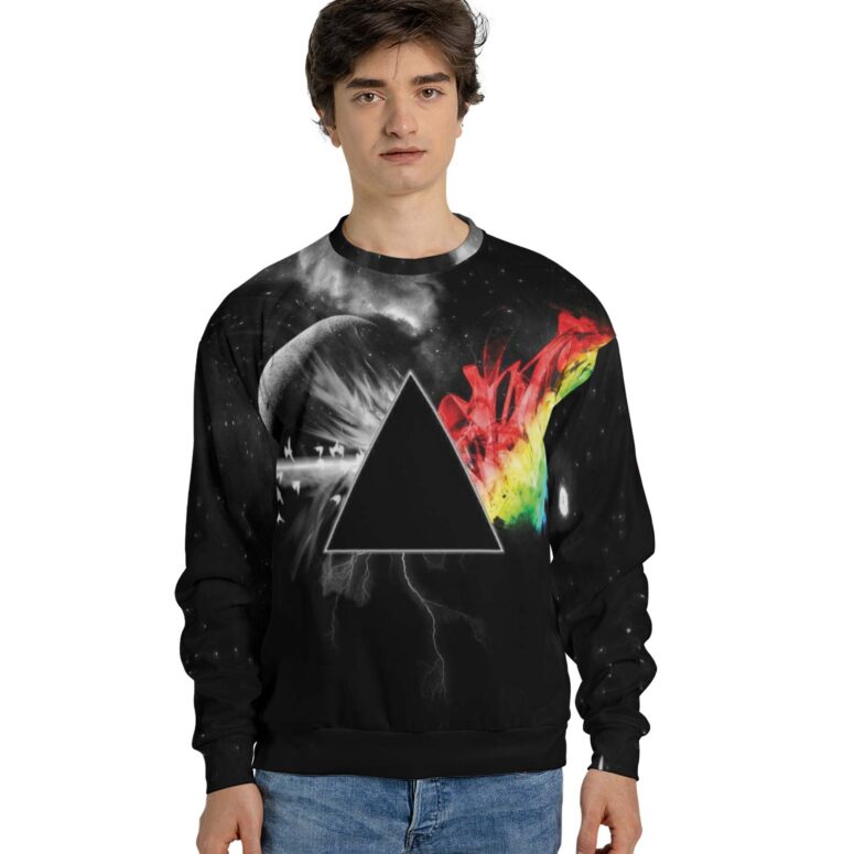Dark Side Of the Moon in Space Pink Floyd Shirt