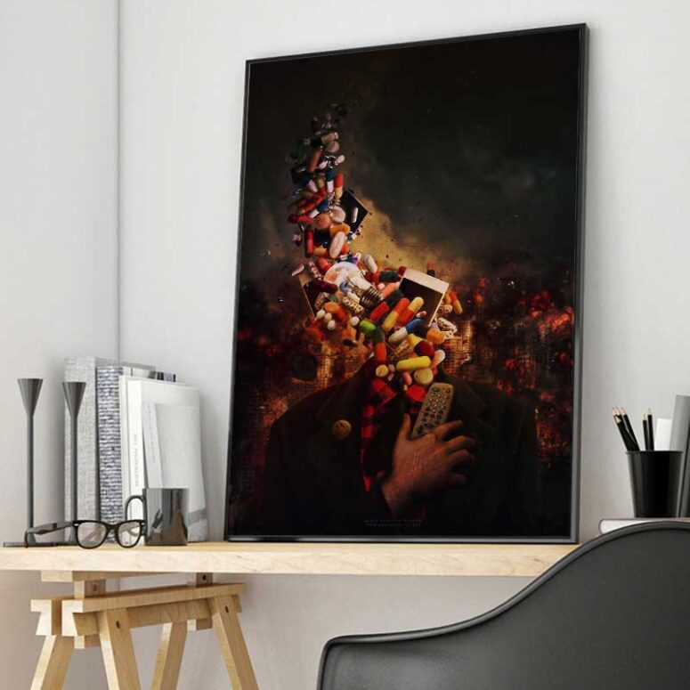 Comfortably Numb Pink Floyd Canvas Comfortably Numb Pink Floyd Canvas