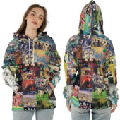 Ziphoodie Pink Floyd Album Collage Hoodie 3d - OtherBrick
