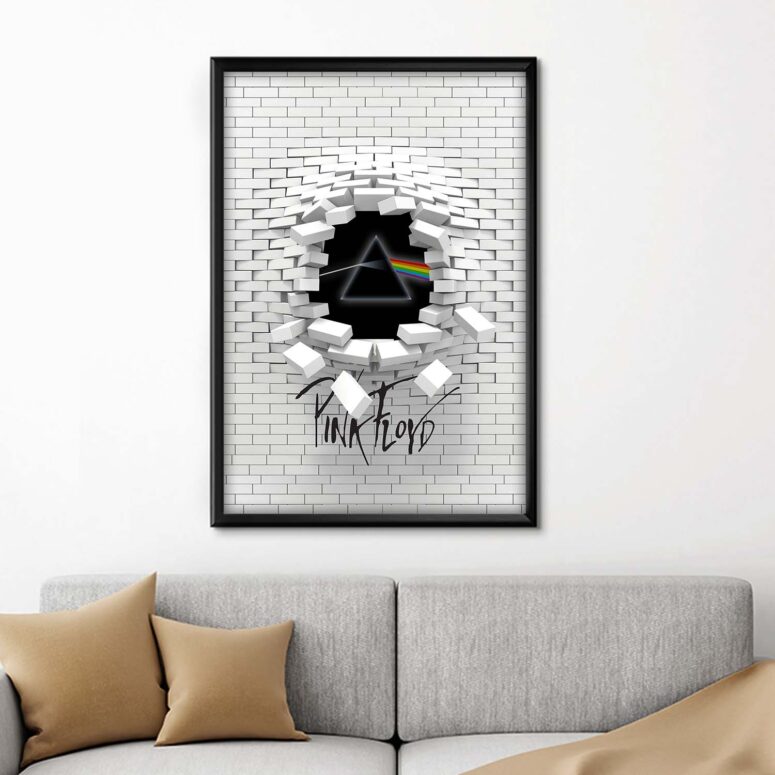 Brick In The Wall Pink Floyd Canvas